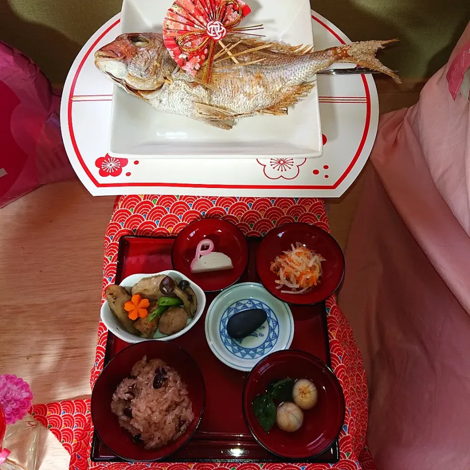 Snapdishの料理写真:孫ちゃん 百日祝い  🎉|miimiさん