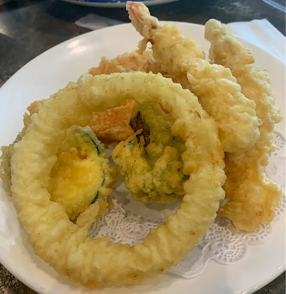 Tempura veggies and shrimp|🌺IAnneさん