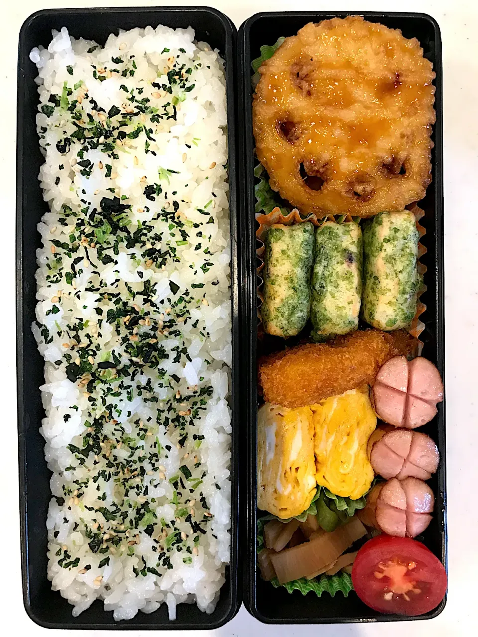 Snapdishの料理写真:2021.12.5 (日) パパのお弁当🍱|あっきーよさん