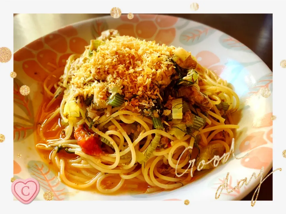 sophia.kamさんの料理 さば缶とフェンネルのスパゲティ|cocoaさん