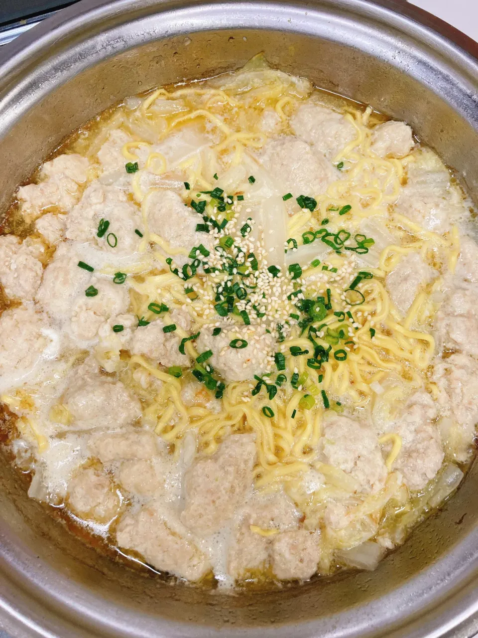 白菜と鶏だんごの上海スープ麺|トッポジージョさん