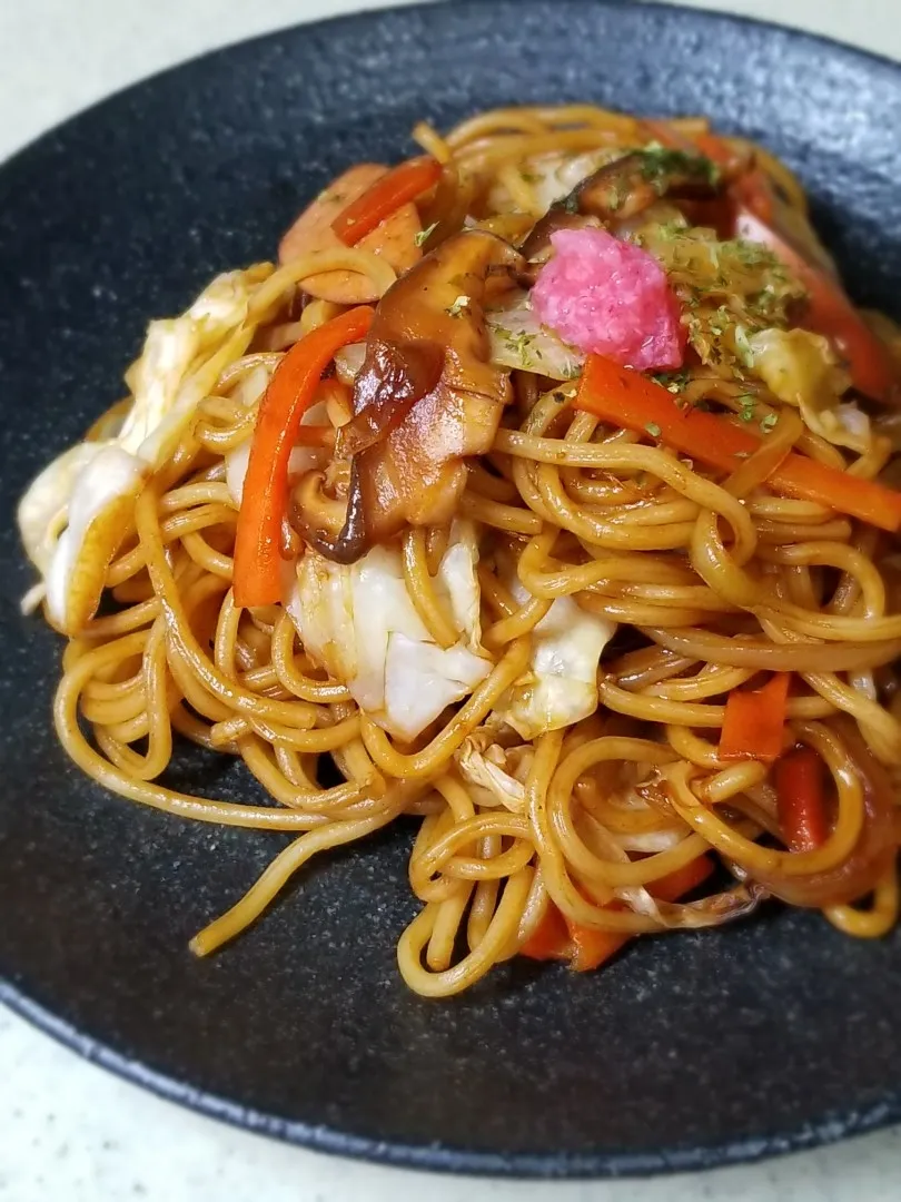 急に食べたくなった焼きそば|ぱんだのままんさん