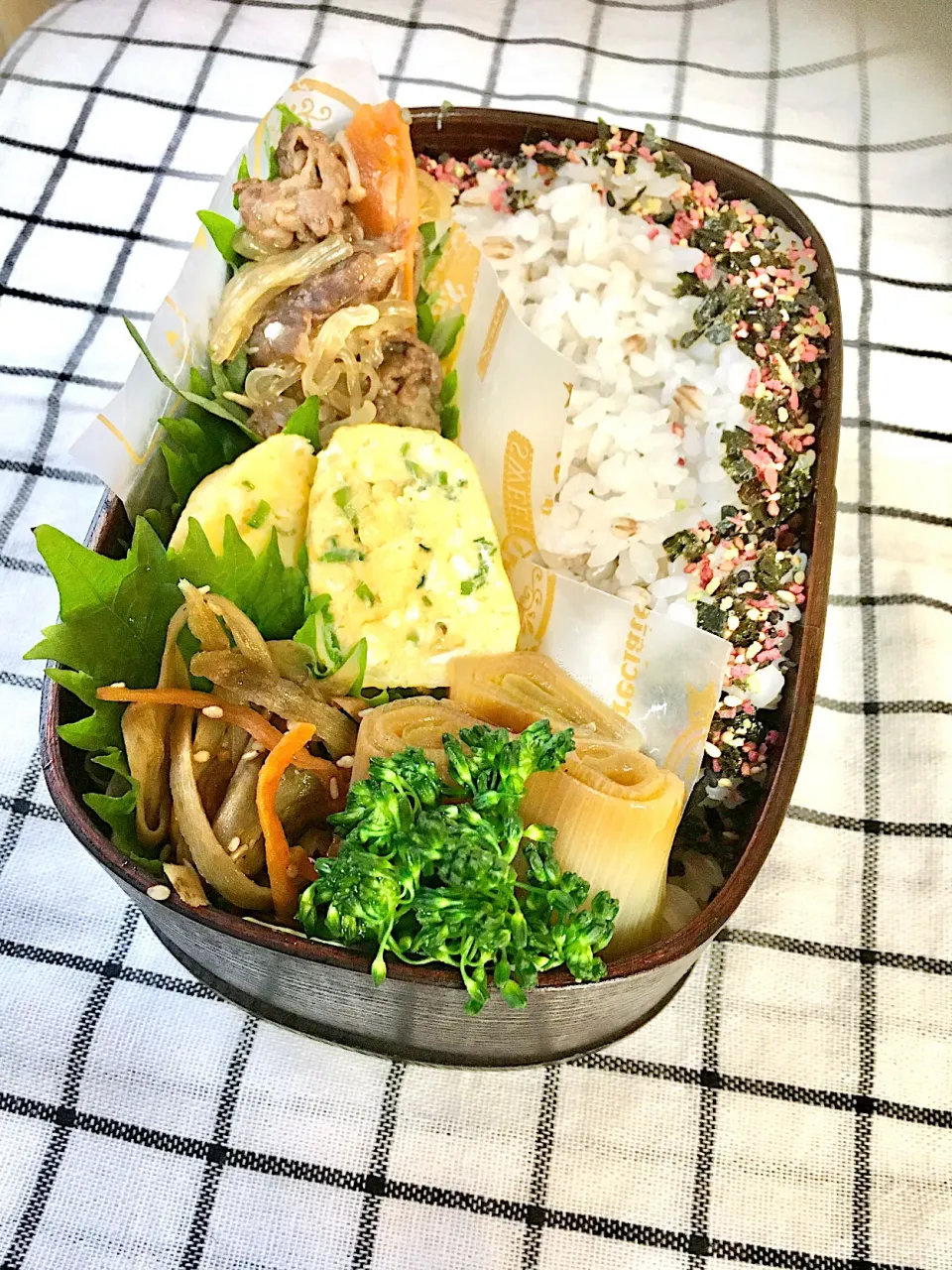 Snapdishの料理写真:今日のパパ弁当は和食弁当♪|key♪さん