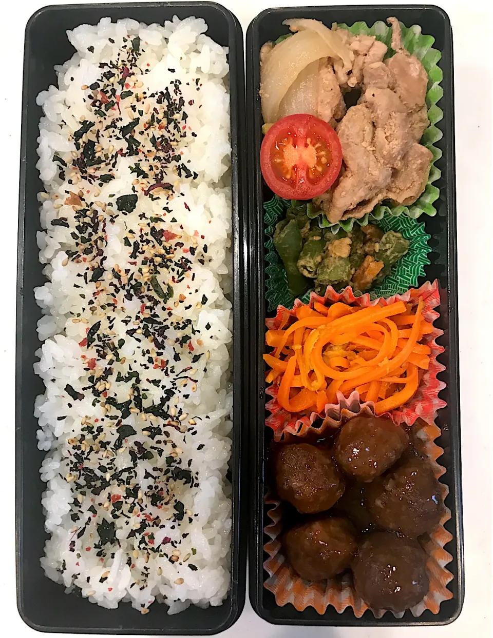 Snapdishの料理写真:2021.12.6 (月) パパのお弁当🍱|あっきーよさん