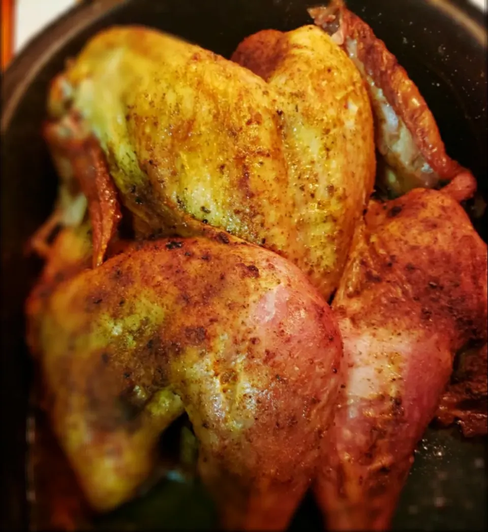 Snapdishの料理写真:Spatchcocked Roasted Turkey|Tam Tamさん