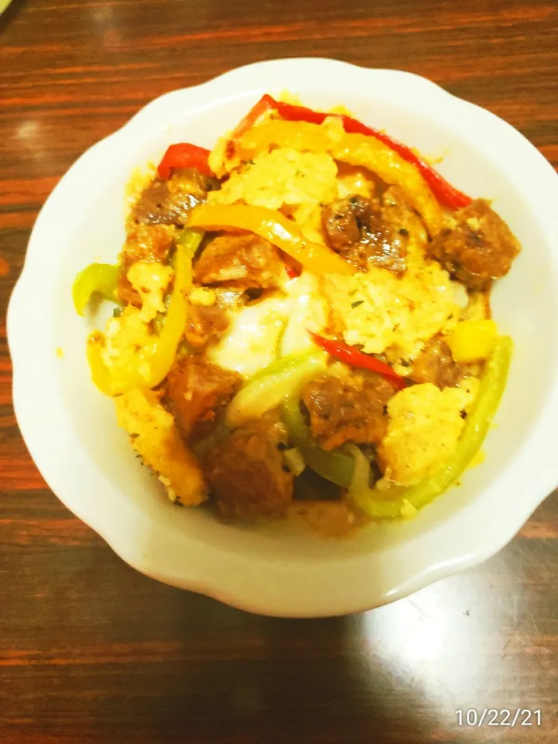 Sausage Peppers Scramble|Tam Tamさん