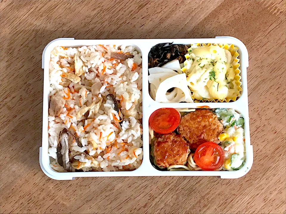 ピーマンの肉詰め弁当|703さん