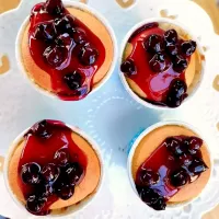 Cake Blueberry​ filling​ &​ topping​|Bake.fresh.oven​さん