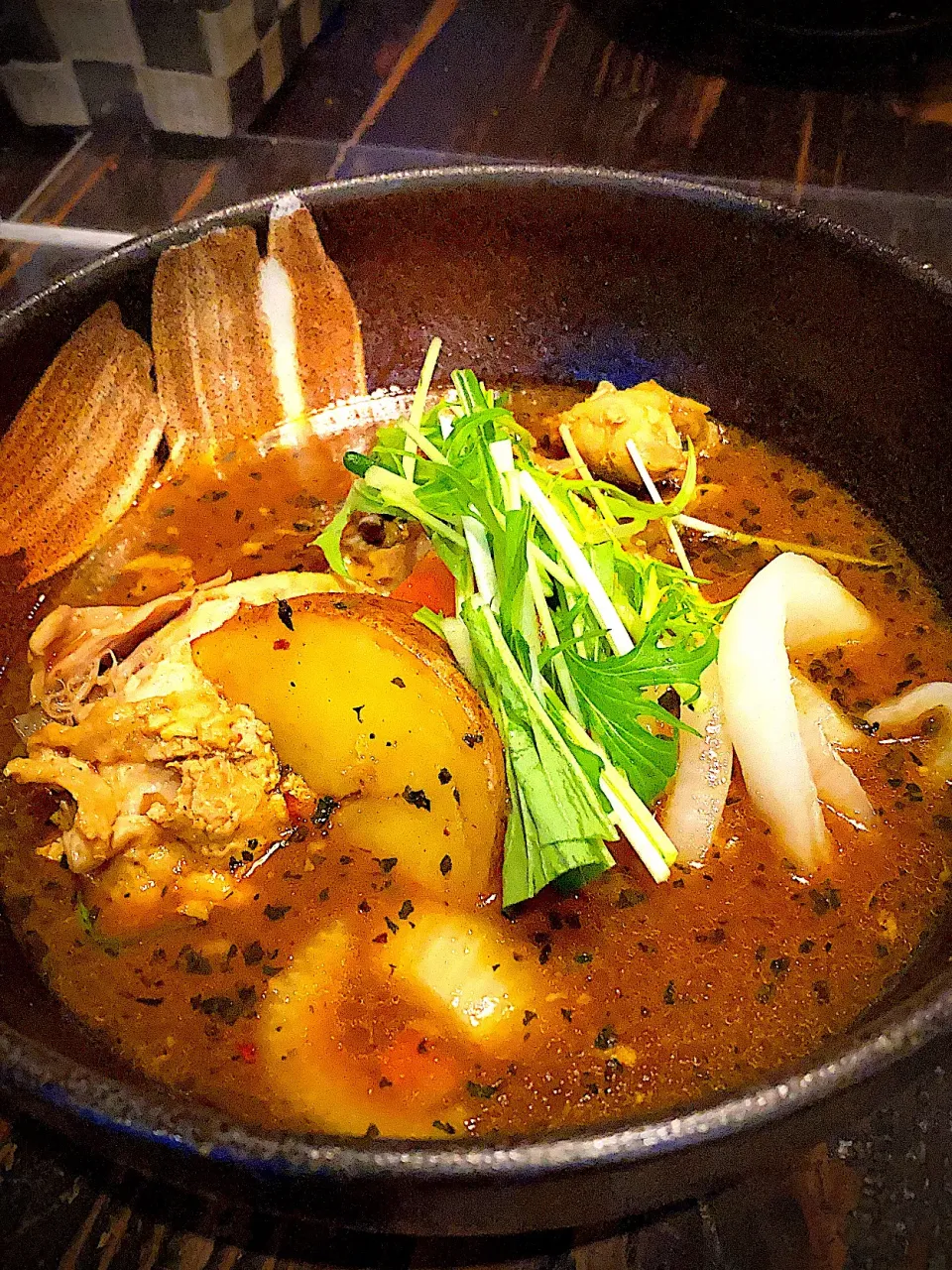 チキンカレー🍛スープカリー専門店札幌Dominicaにて|ジュンコ バイヤーさん