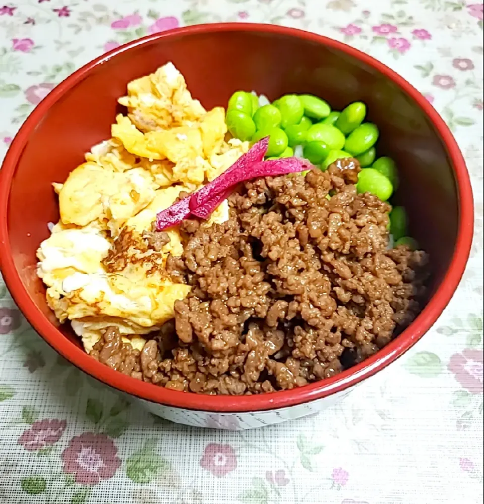 三色丼|hiroyoさん