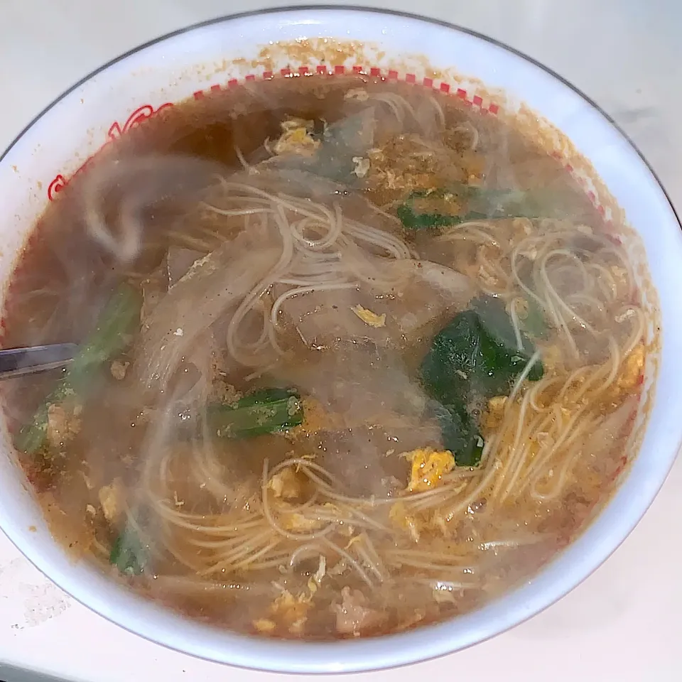 Snapdishの料理写真:カレー煮麺(◍•ڡ•◍)❤|いつみさん