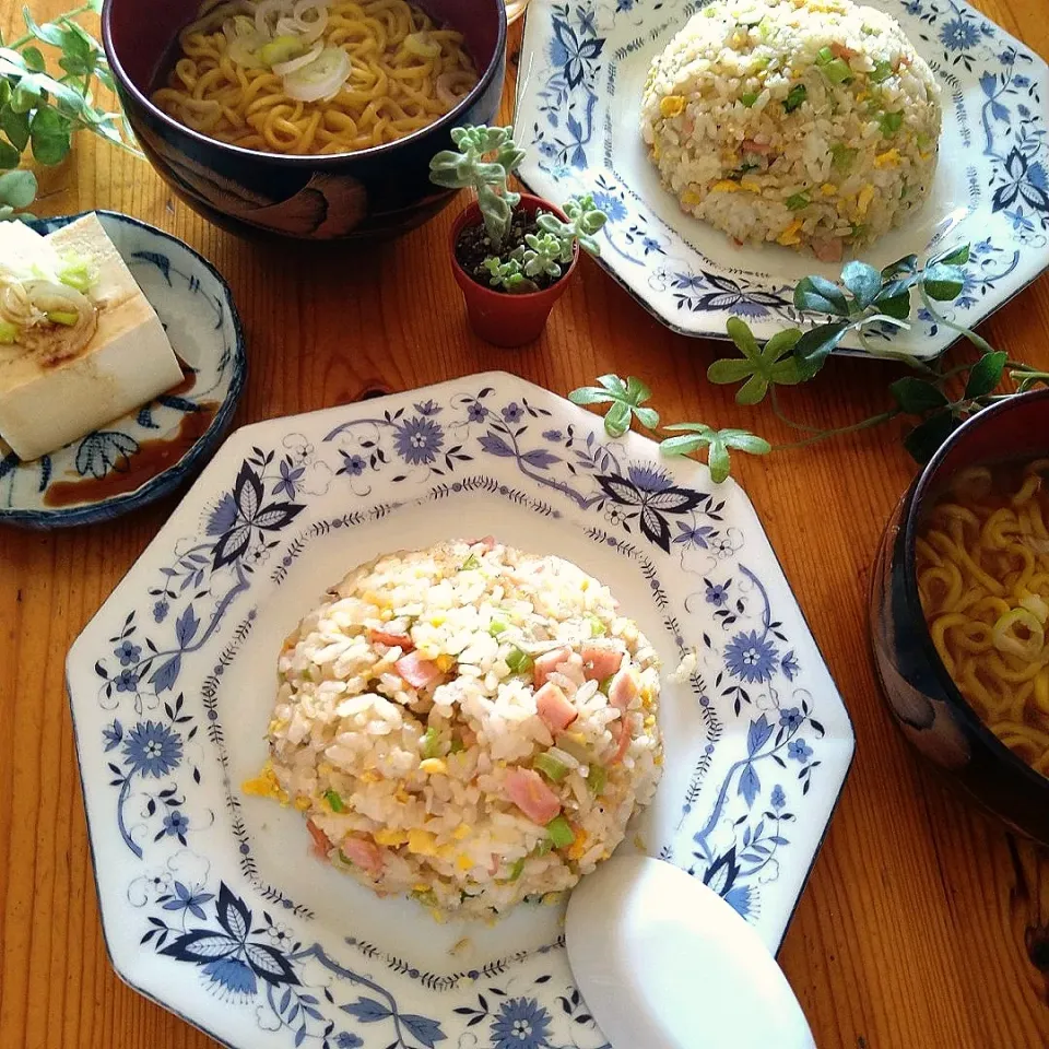 半チャーハン半ラーメンランチ|とまと🍅さん