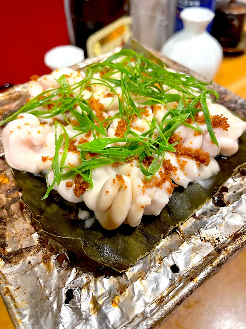 Snapdishの料理写真:真鱈の白子昆布焼き！日本酒がすすみます|Tomyさん