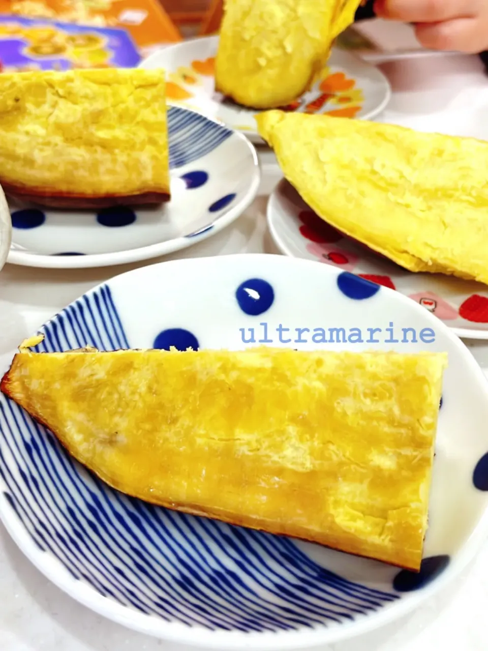 ＊おおきなおおきなさつまいも、焼き芋に♪＊|ultramarineさん