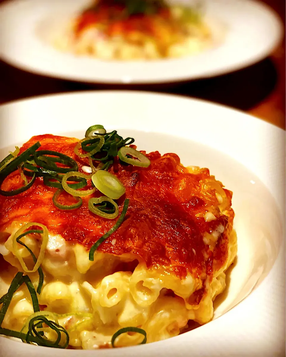 Creamy Baked Smoked Bacon & Cheese Macaroni Cheese 
#pasta #macaroni 
#homecooking 
#homemade 
#chefemanuel 
#ilovecooking|Emanuel Hayashiさん