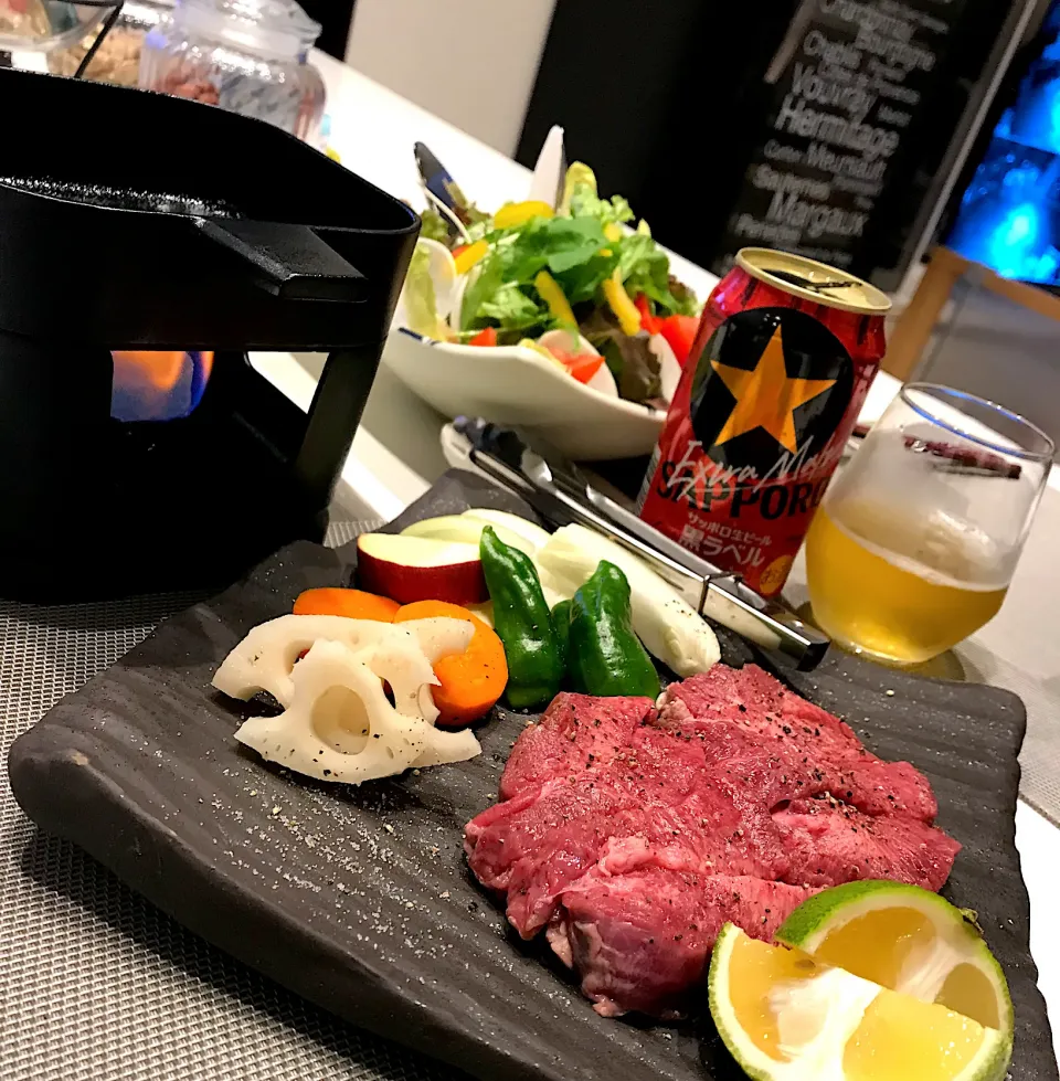 牛タン焼き🔥➰🍻😋|ナムナムさん