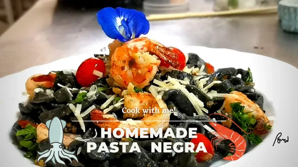 Snapdishの料理写真:Pasta Negra|Recipe23さん