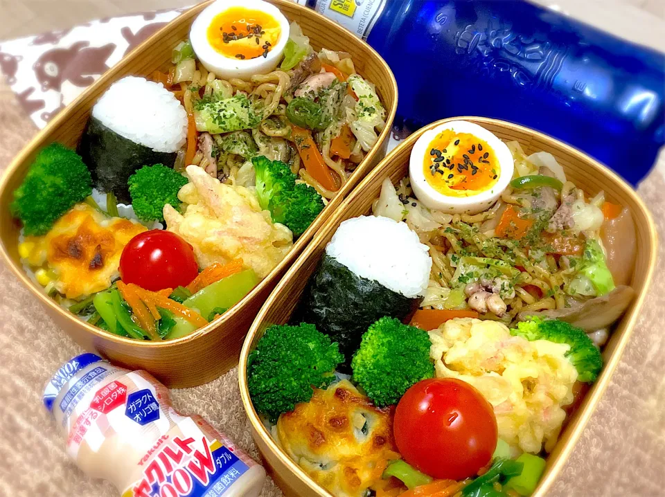 Snapdishの料理写真:今日の夫婦弁⁽⁽ ◟(灬 ˊωˋ 灬)◞ ⁾⁾💕|桃実さん