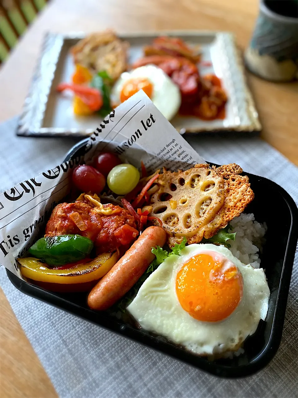 Snapdishの料理写真:今日のお弁当🌱|shakuyaku33443344さん