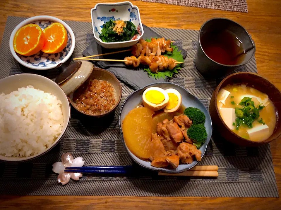 鶏肉と大根の煮物など|ヒヨリ飯さん