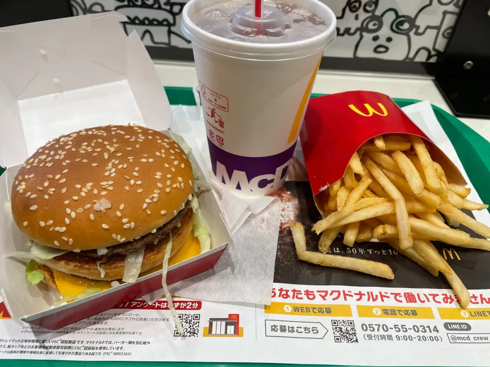 ひさしぶりのビッグマック美味しすぎた〜🤤|ミツさん