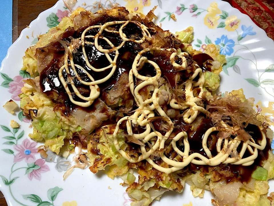 Snapdishの料理写真:お好み焼き|はっちぃさん