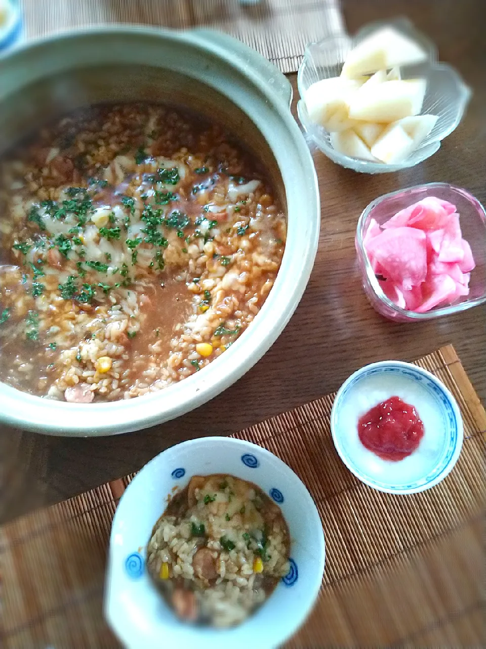 Snapdishの料理写真:朝ごはん🌅！|まめころさん