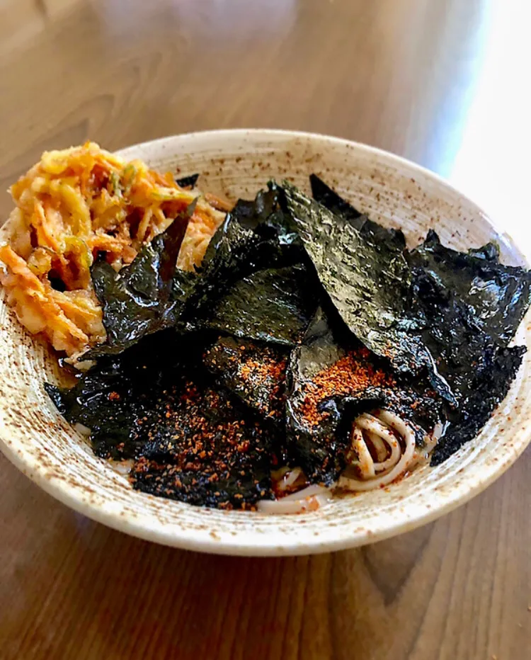 海苔かき揚げ蕎麦|ガク魁‼︎男飯さん