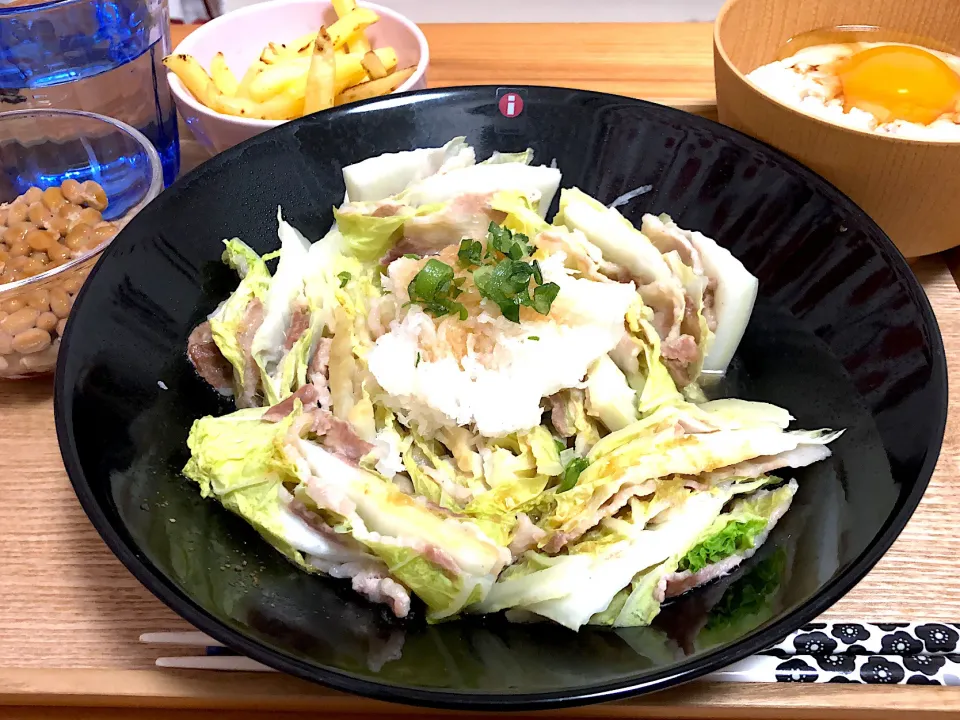 柚子胡椒の豚肉と白菜のミルフィーユ|saknさん