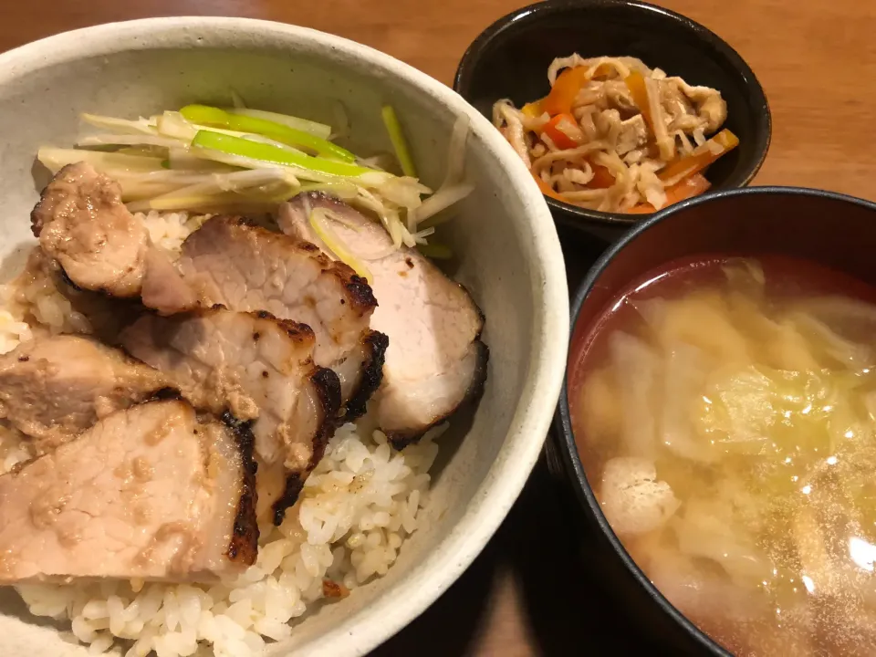 チャーシュー丼|ゆっこっこさん