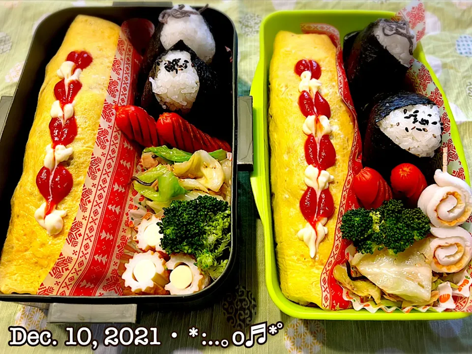 Snapdishの料理写真:2021/12/10お弁当〜♡|いく❤️さん