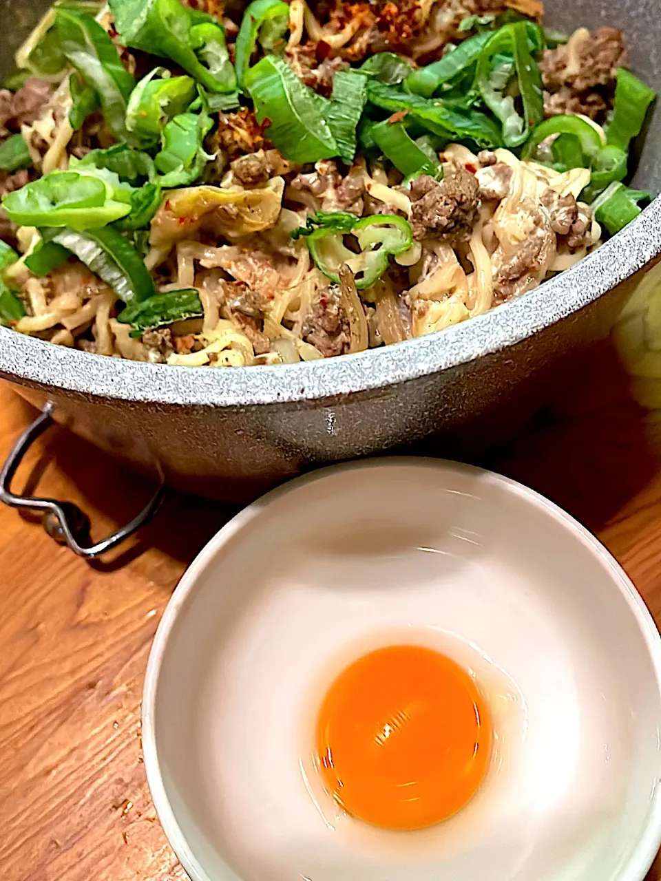 鹿肉で汁なし坦々麺|なーちこさん