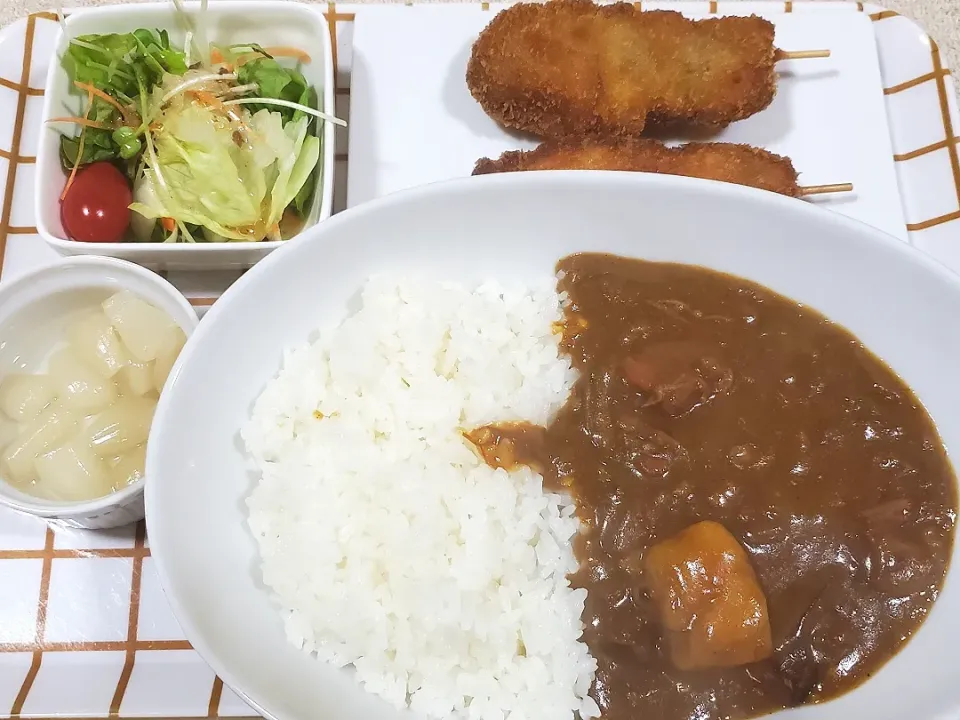 うちのカツカレー定食|MIKAさん