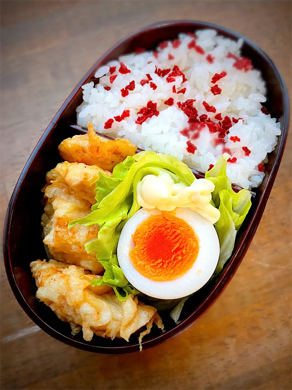 今日のお弁当・とり天|akiさん