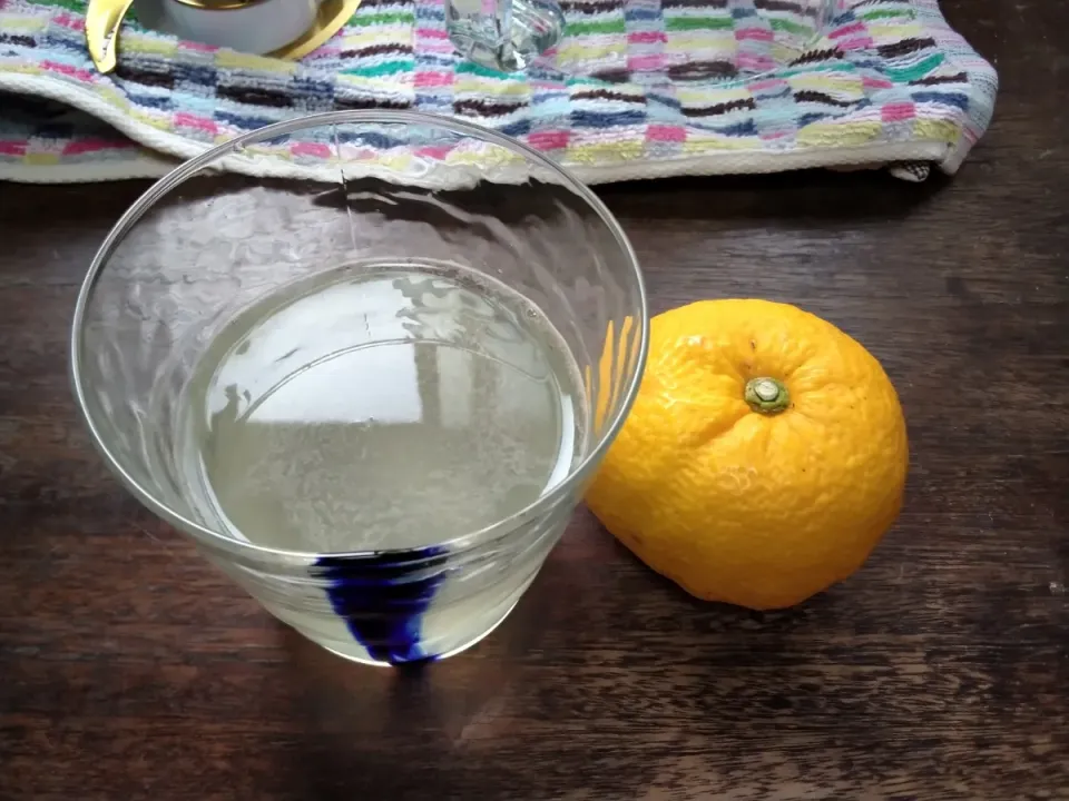 ゆず胡椒を作った実をしぼって、水飴を加えてゆずジュース🍹|にんにくと唐辛子が特に好き❤️(元シャリマー)さん