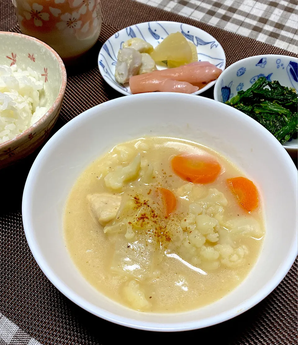 白菜と鶏胸肉のクリーム煮|aru_sakazakさん