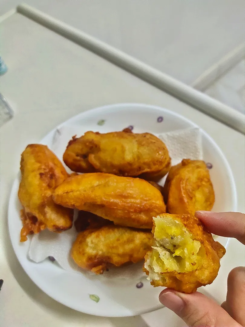 banana fritters|Natassjatayさん