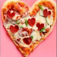 #heart pizza|Rana Ahsanさん