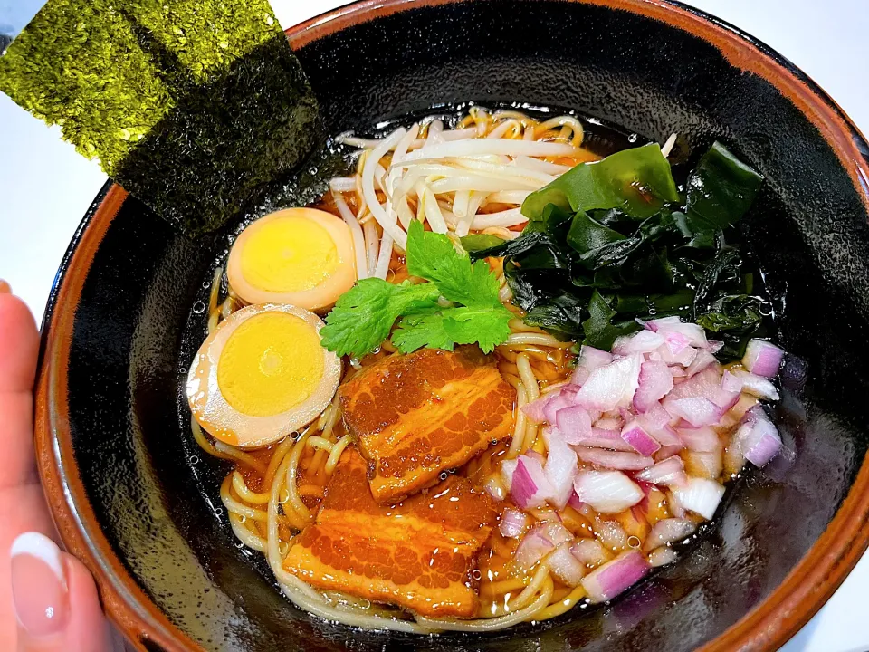 糖質ゼロ麺醤油ラーメン🍜|Amichin🧸💕さん