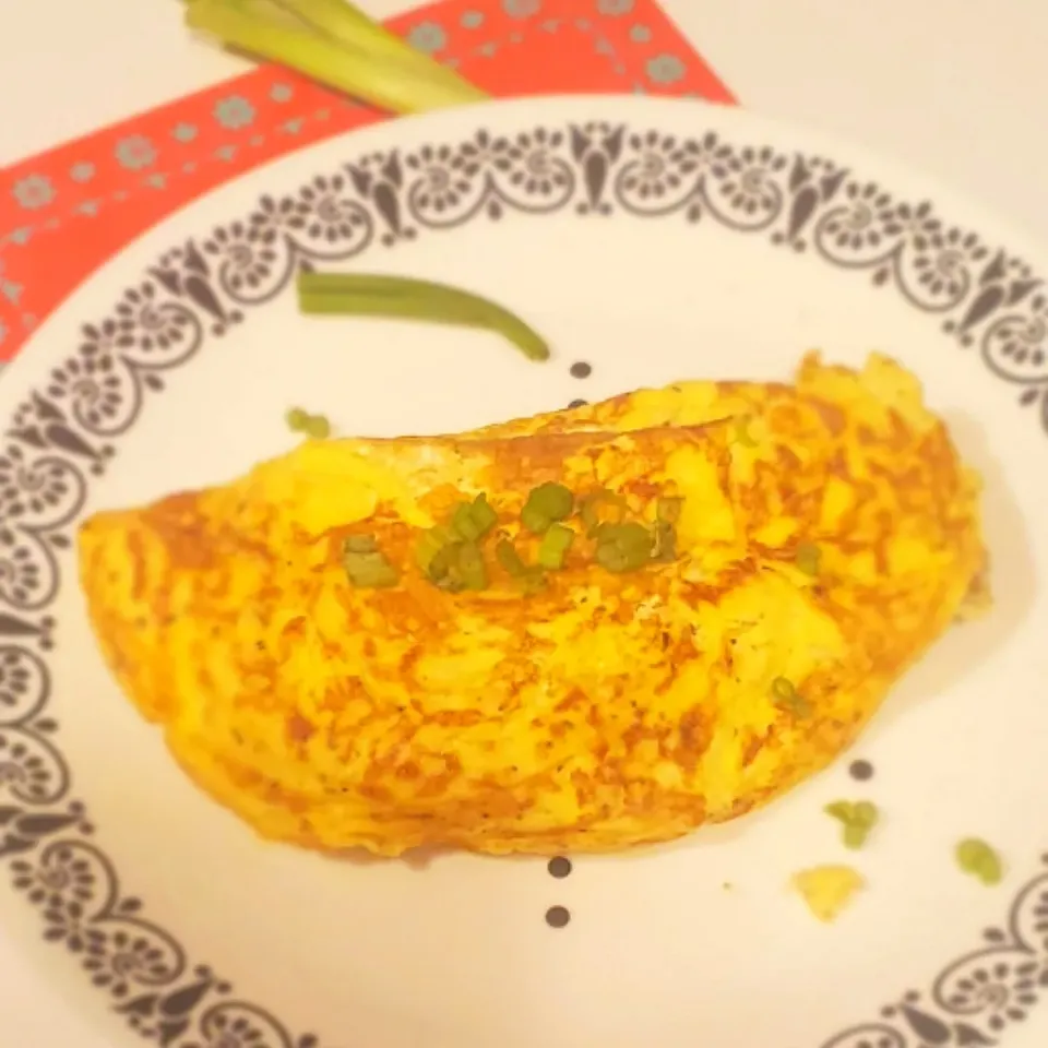 French Omelet With Goat Cheese|Manuel Montero Jrさん