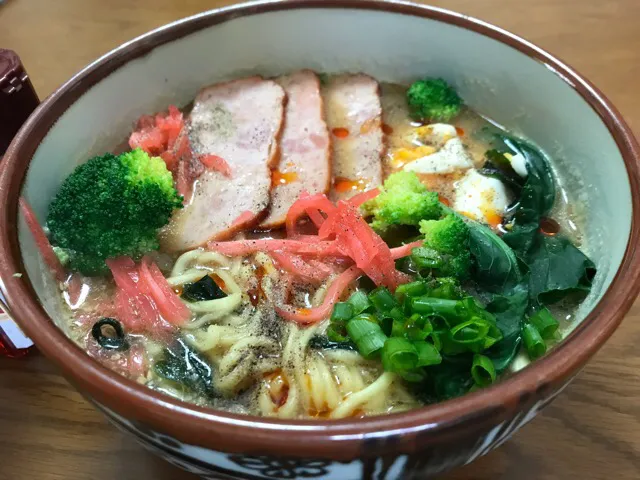 マルちゃん正麺🍜、豚骨醤油味❗️(^O^)✨|サソリさん