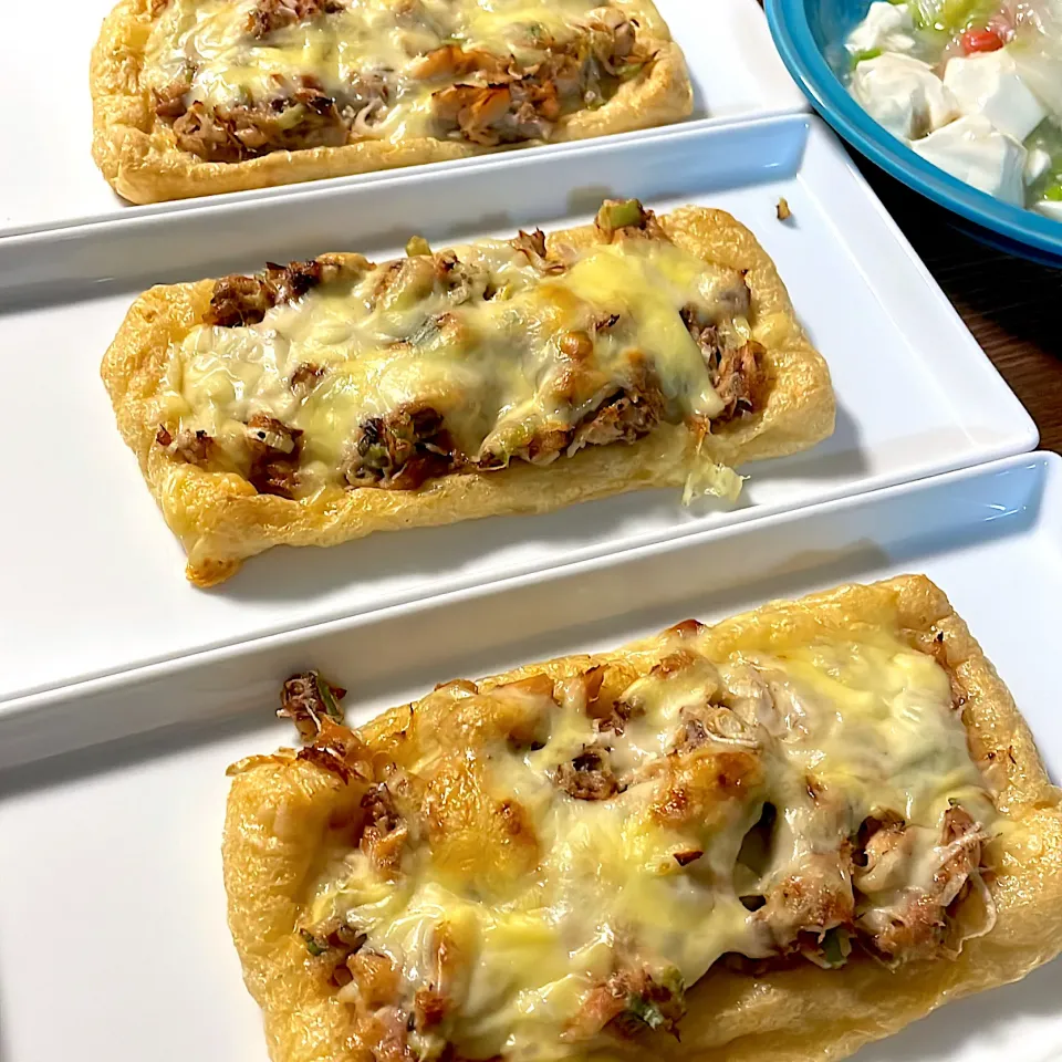 りゅうじさんの油揚げのピザ|gohan♡さん