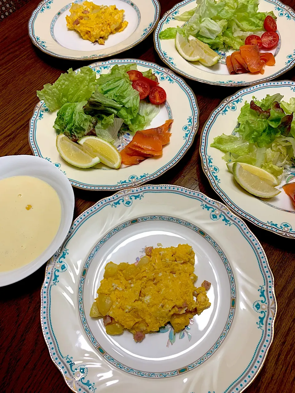 ホクホクじゃがいものスパニッシュオムレツ🥔今日の夕食🥗🌽20211212|rococoさん