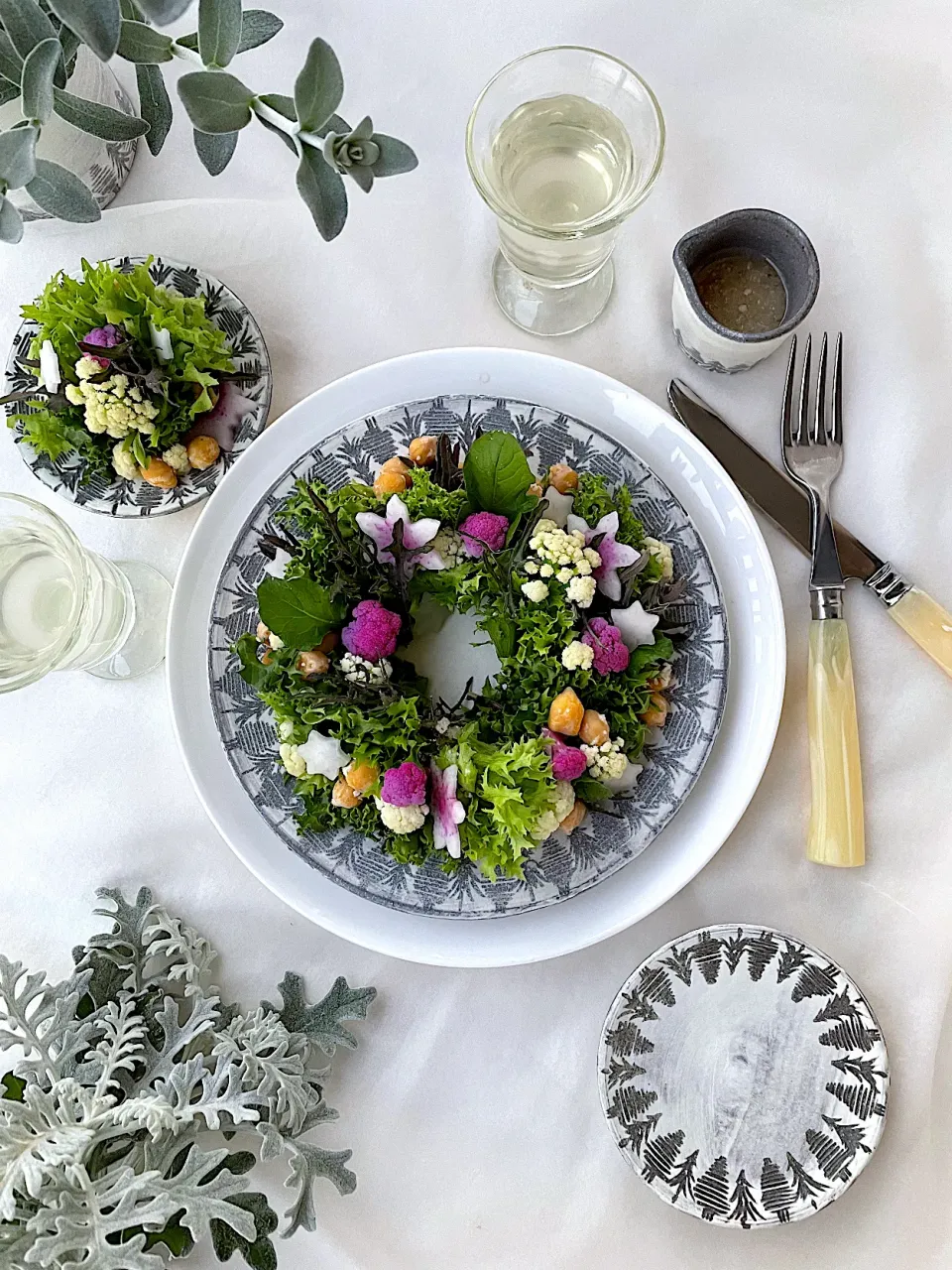 リースサラダ　と　発酵ホーリードレッシング|sonokoさん