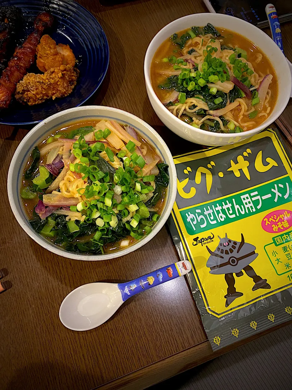 ビッグザム　やらせはせん用　スペシャル味噌ラーメン　八丁味噌　鶏唐揚げ　焼き鳥|ch＊K*∀o(^^*)♪さん