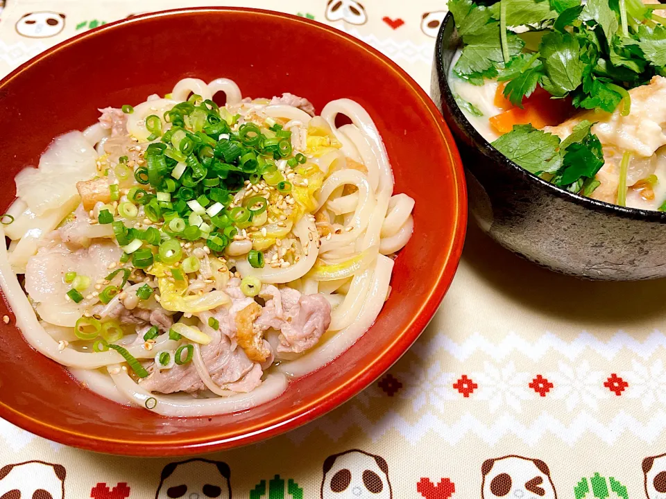 無水白菜うどん🥬|くろねこっく🐈‍⬛さん