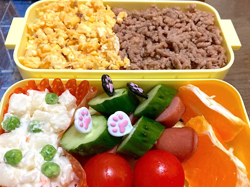 二食丼弁当|料理嫌いを直したいさん