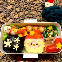 Snapdishの料理写真:クリスマスお弁当☃️|emikokoさん