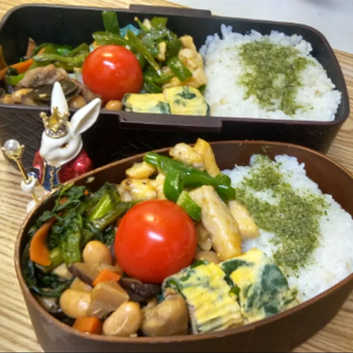 Snapdishの料理写真:'21．12/1'4
本日のジジババ弁当🍱|たえさん