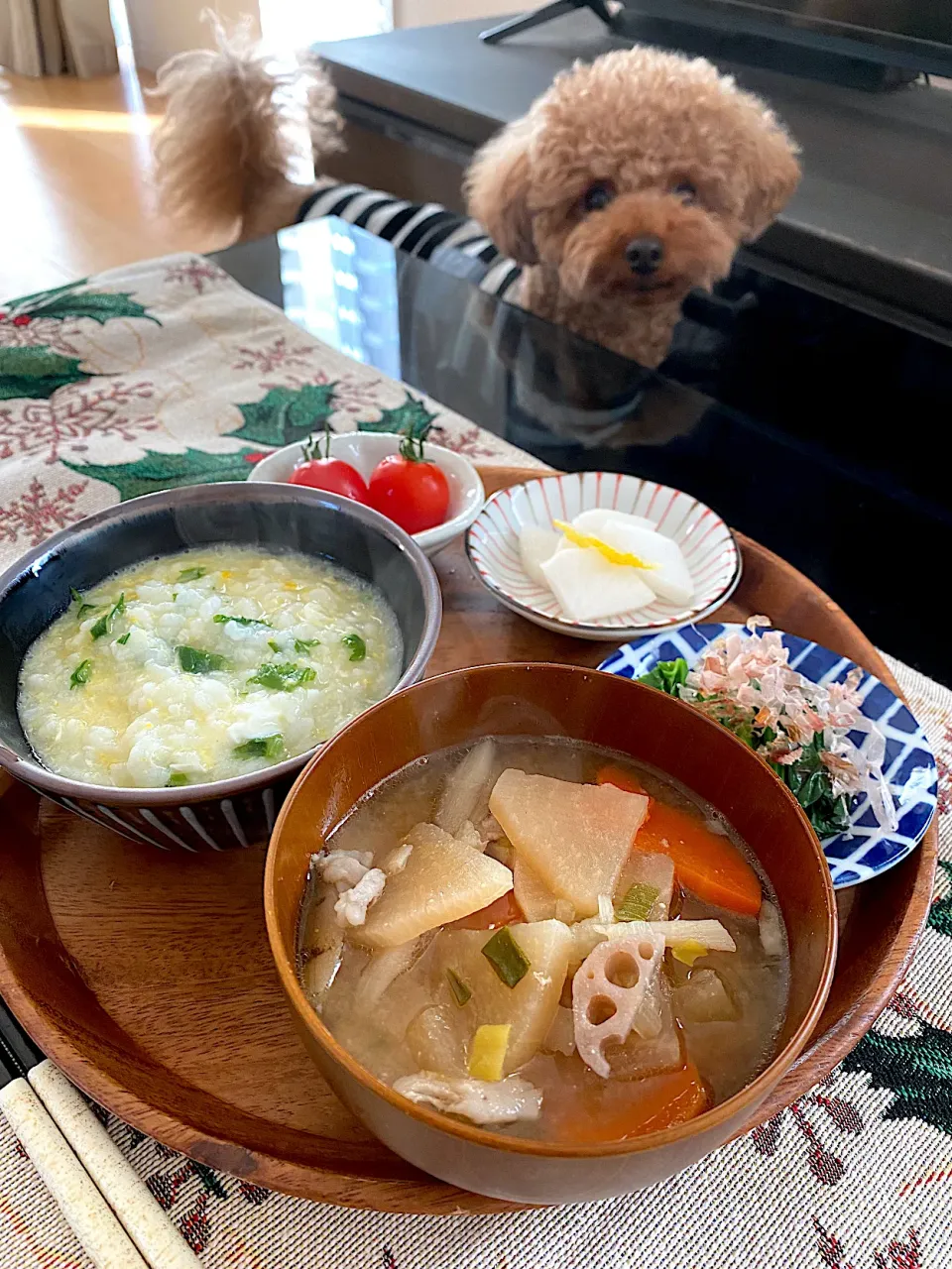 Snapdishの料理写真:ゆかりさんの料理 和んプレートランチ🍴　胃腸炎（食あたり）からの回復食|ゆかりさん